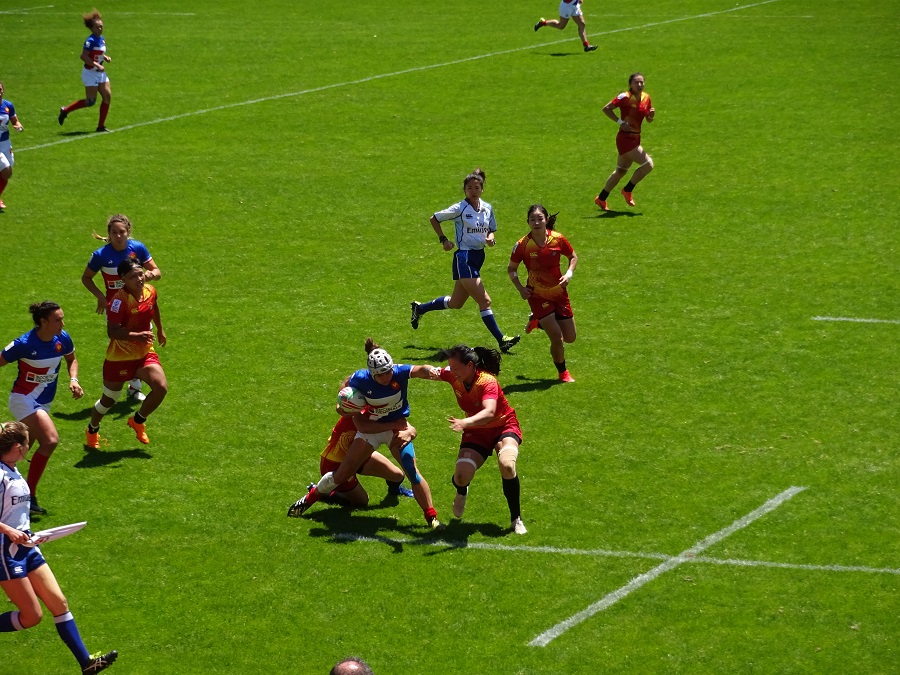 Biarritz 7 - World Rugby 7 series : 5e place France - Chine