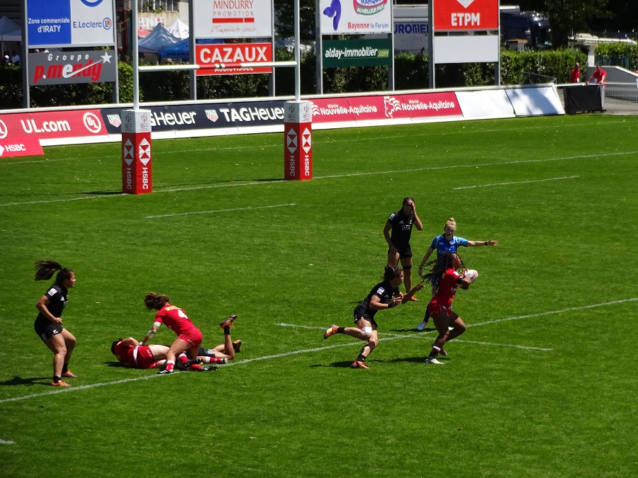 Biarritz 7 - World Rugby 7 series : Demi-FInale 2 Canada - Nouvelle-Zélande