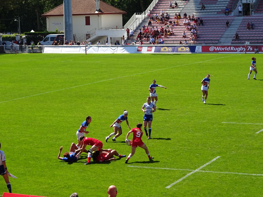 Biarritz 7 - World Rugby 7 series : Quart de Finale 3 Canada - France