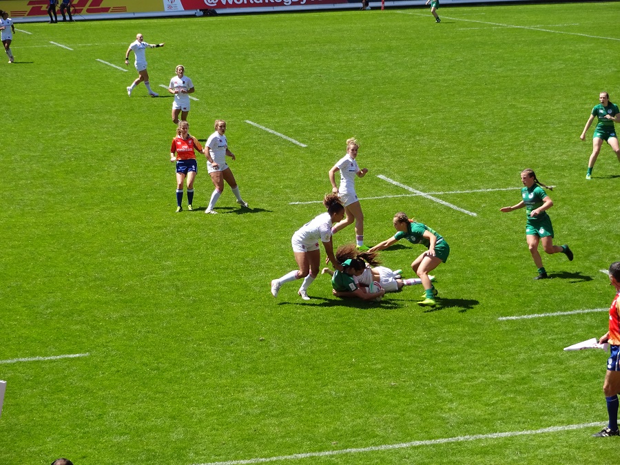 Biarritz 7 - World Rugby 7 series : Trophée Challenge demi-finale Angleterre - Irlande