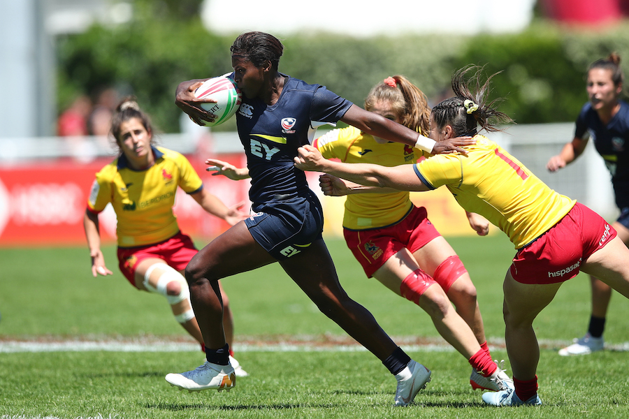 HSBC World Rugby Women's Sevens Series au Stade Aguilera à Biarritz le 16 juin 2019
